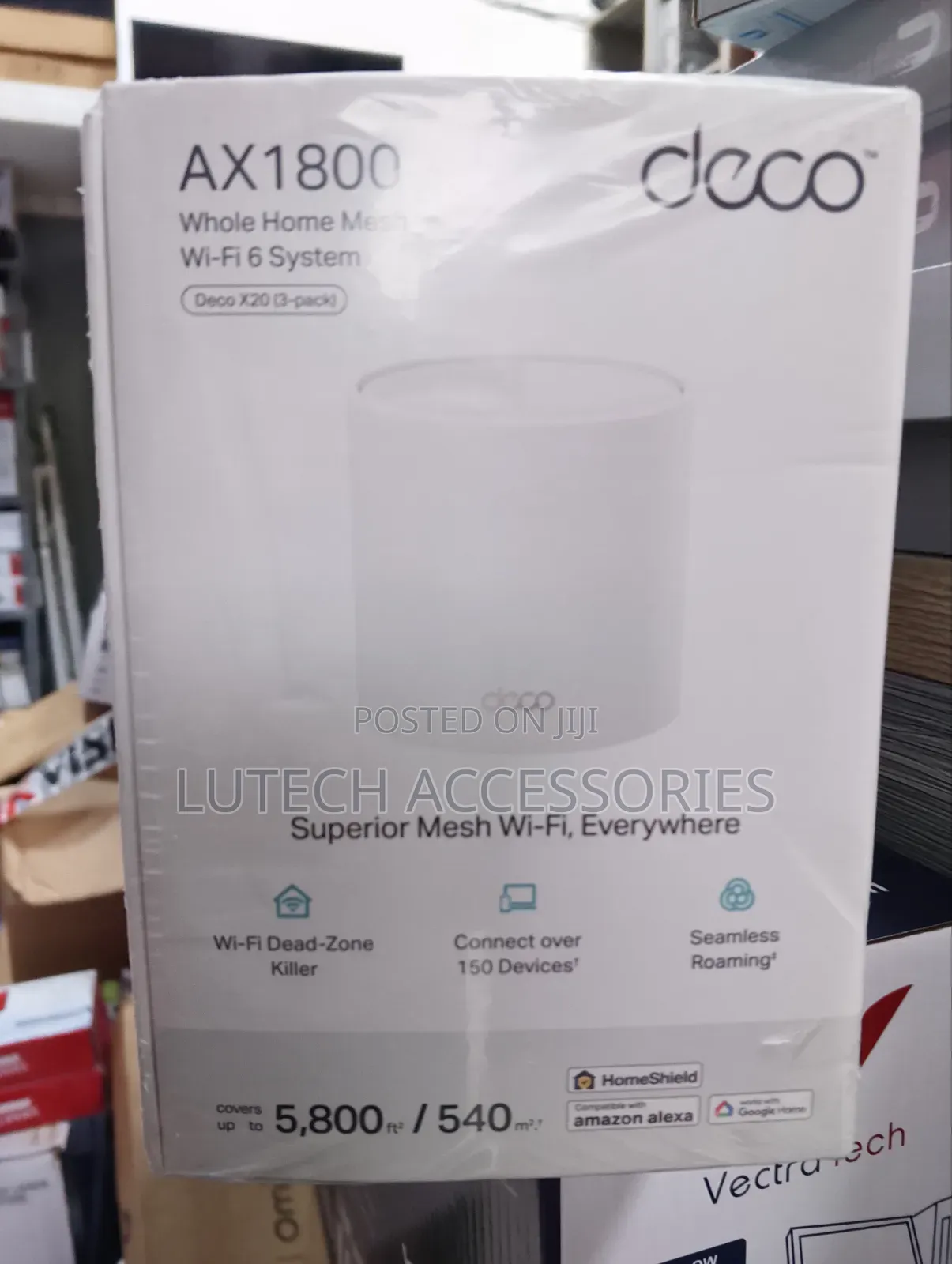 Tplink Deco X20 Ax1800 3 Pack Mesh Wi-Fi 6 System