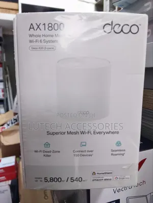 Tplink Deco X20 Ax1800 3 Pack Mesh Wi-Fi 6 System