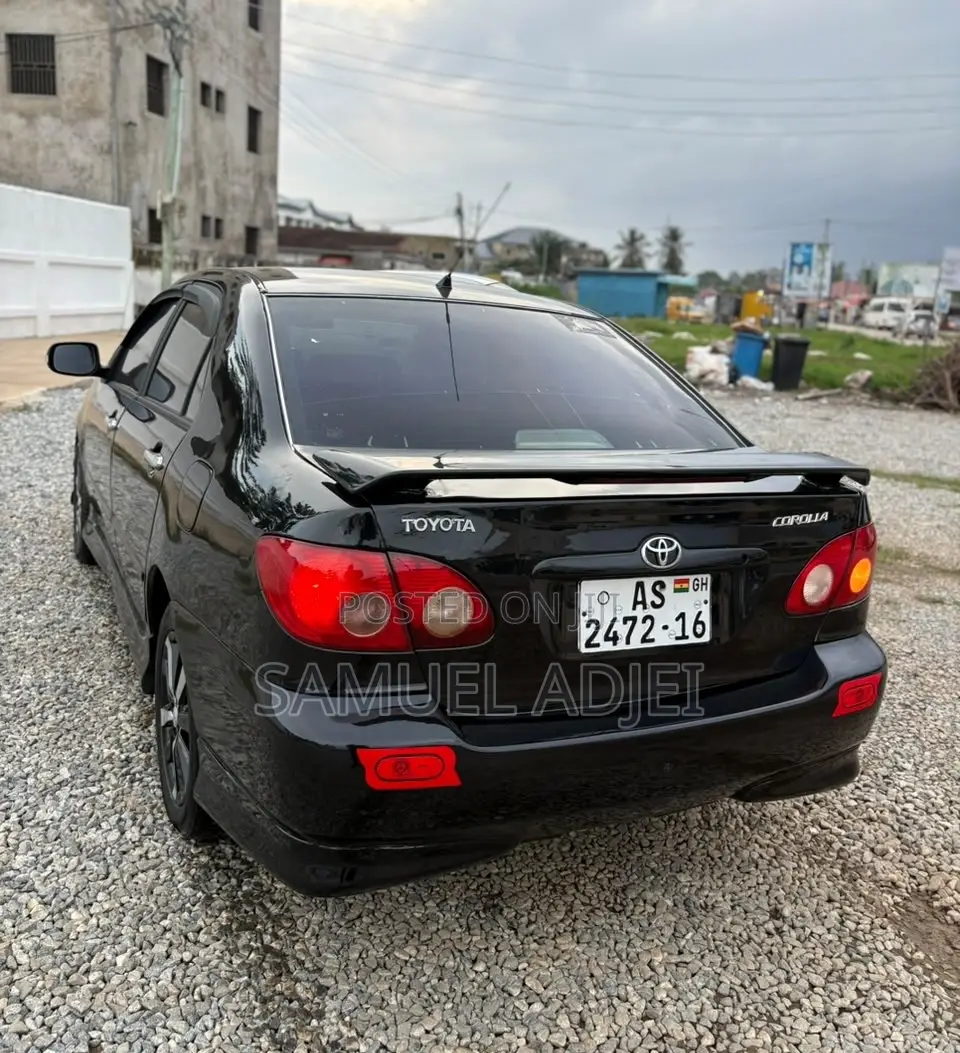 Toyota Corolla 2007 Black