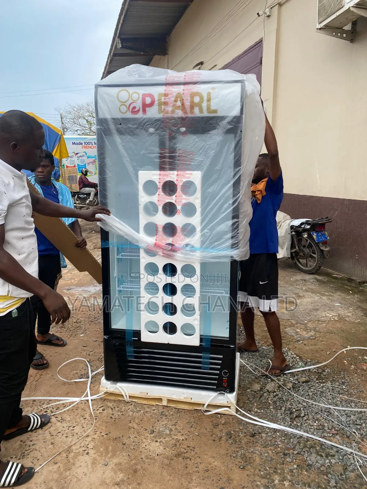 Pearl 510 Litre Double Door Display Fridge