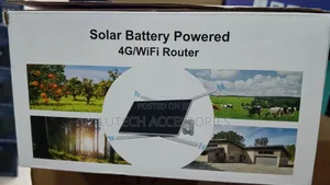 Solar Battery With 4g/Wi-Fi Router