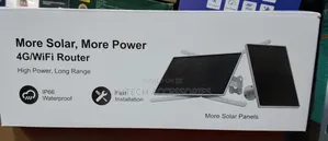 Solar Battery With 4g/Wi-Fi Router