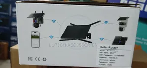 Solar Battery With 4g/Wi-Fi Router