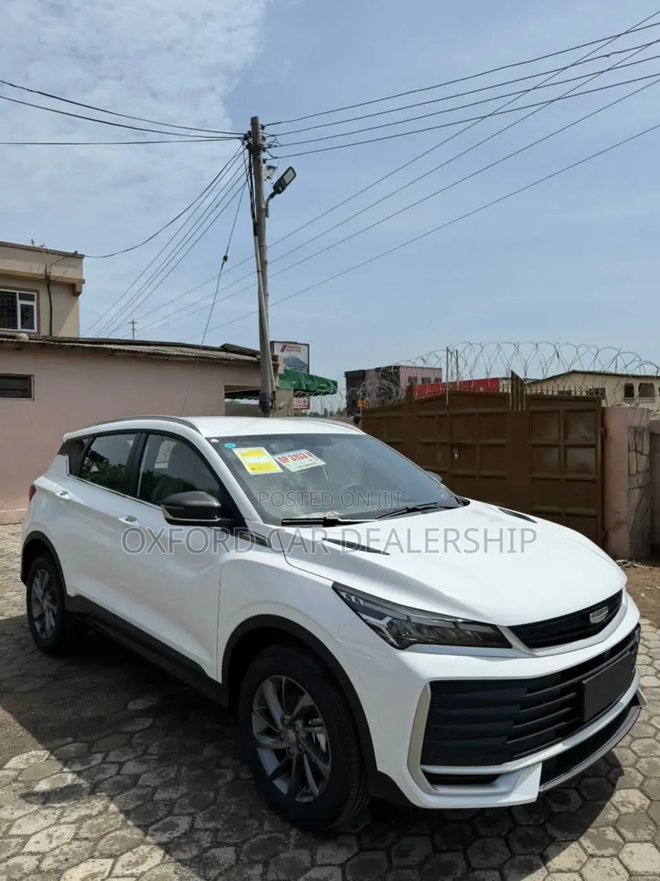 New Geely Coolray 2025 White