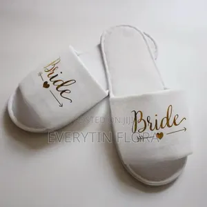 Women’S Plush Open-Toe Furry Slippers