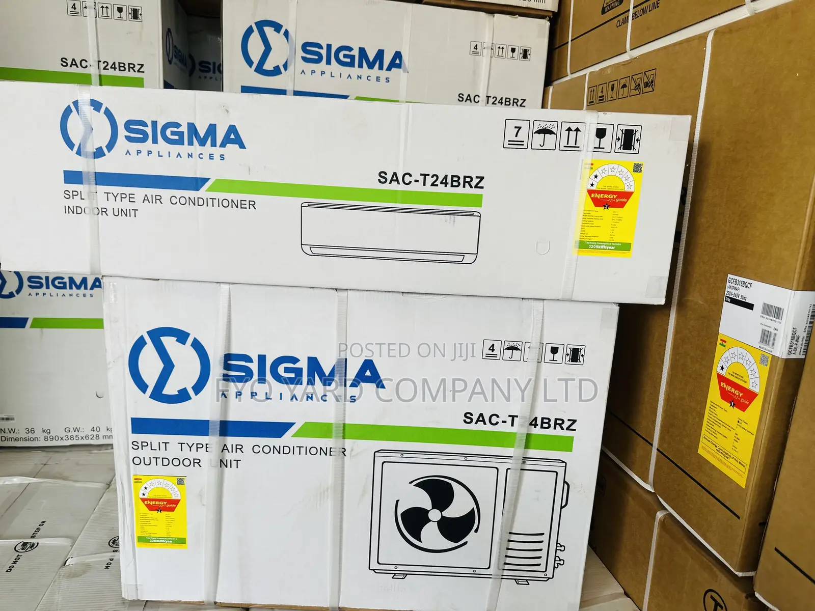 Turbo Start Cooling Sigma New Inbox 2.5 Hp Slit Ac