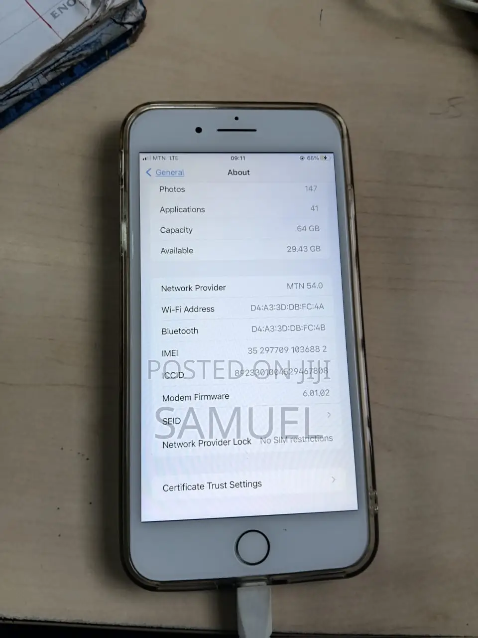 Apple iPhone 8 Plus 64 GB White