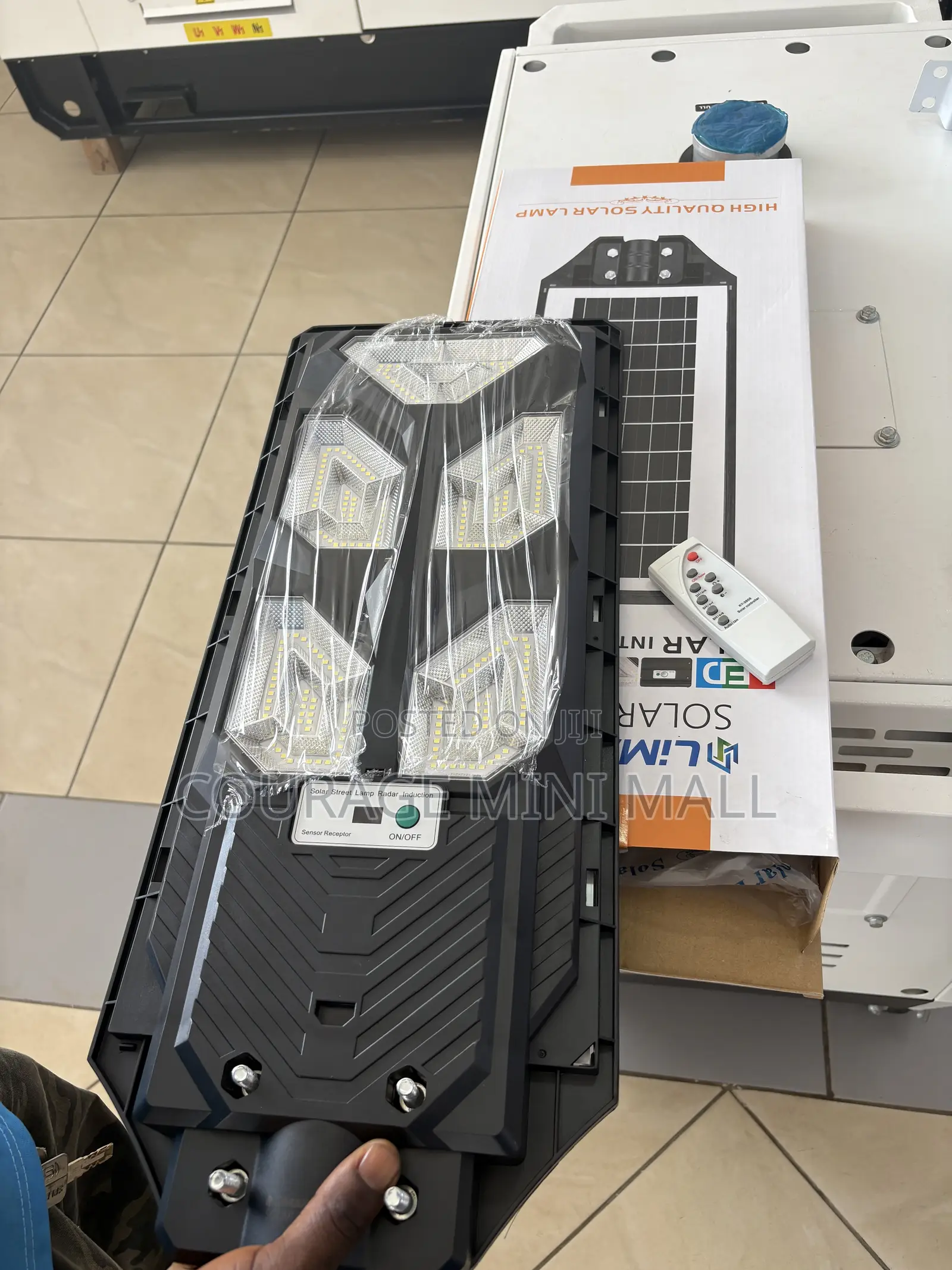 500w Solar Street Light With Remote Control