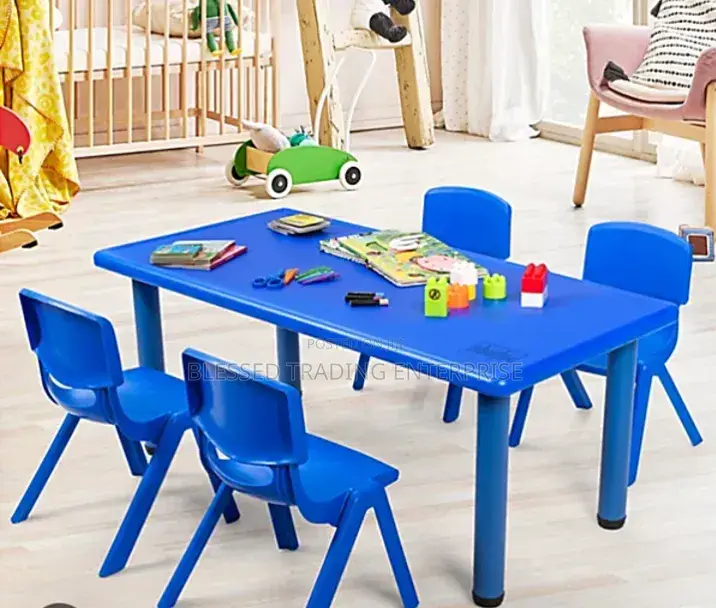 Kids Plastic Table For Learning