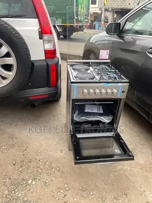 Volcano 2 Gas + 2 Electric Cooker Versatile Kitchen Essential