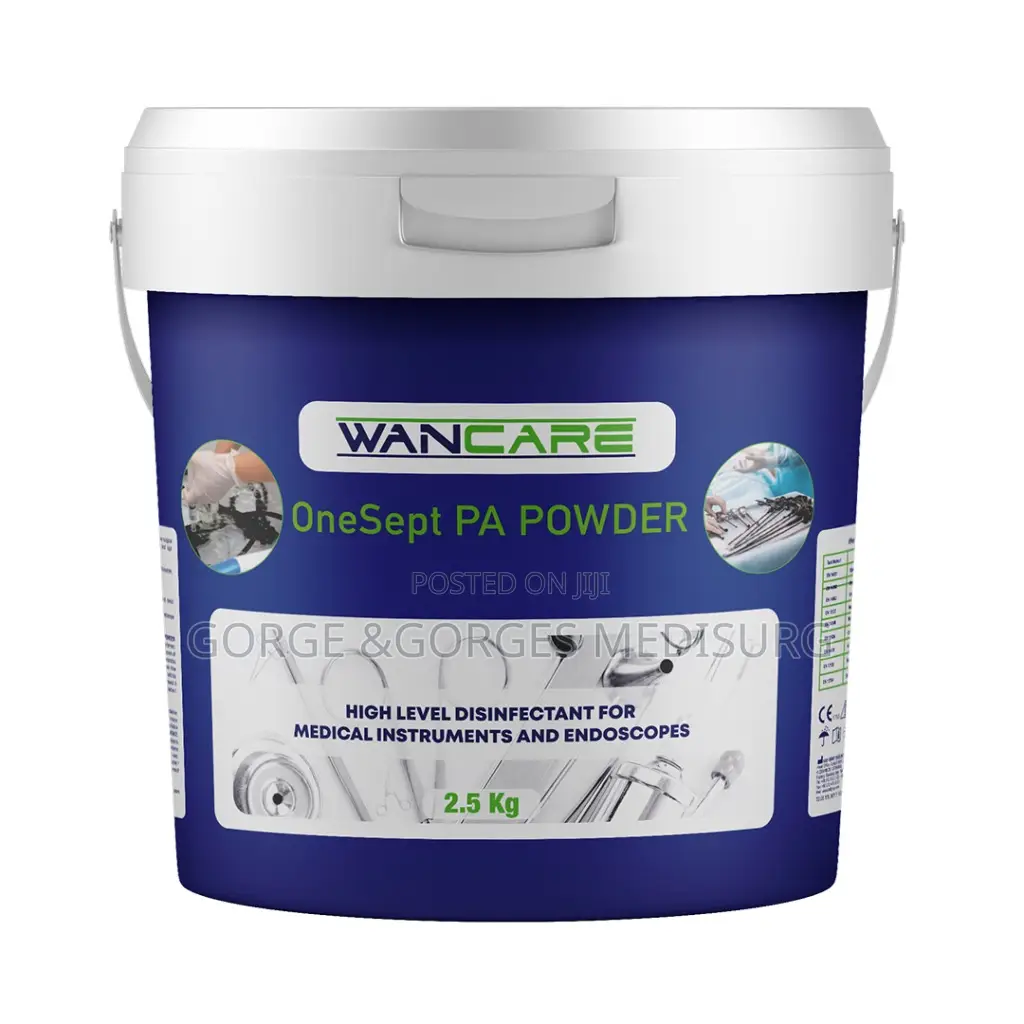 Onesept Medical Instrument Disinfectant Powder.