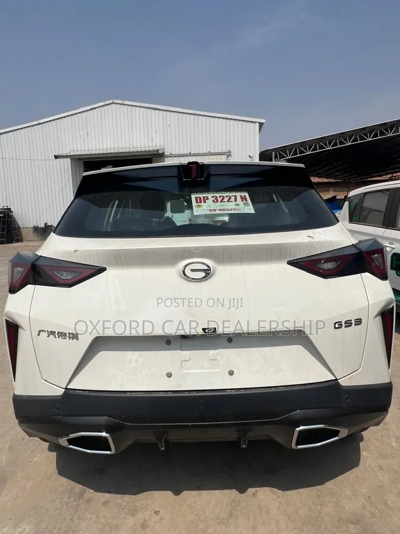 New GAC GS3 2025 White