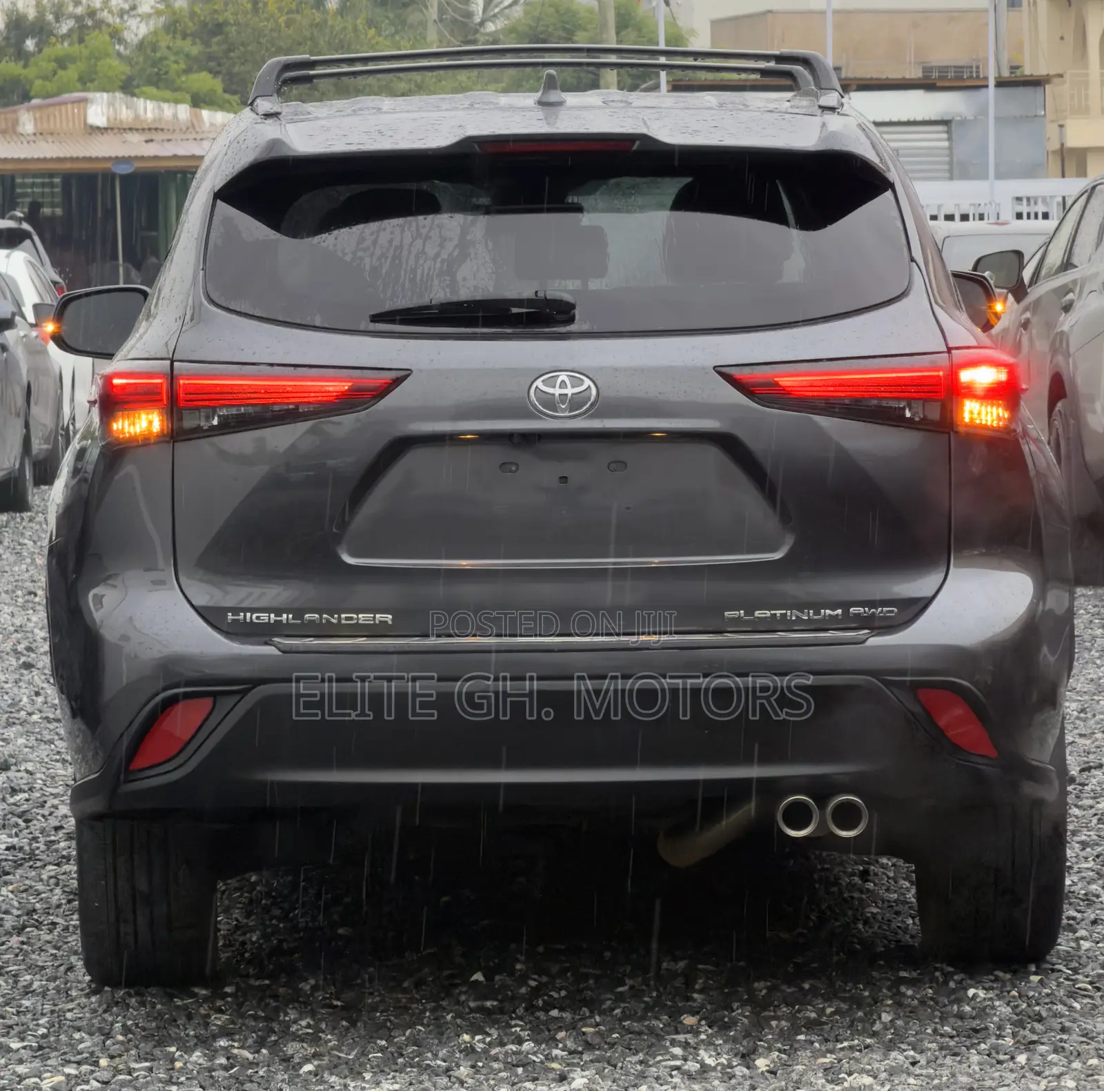 Toyota Highlander Platinum 2021 Gray