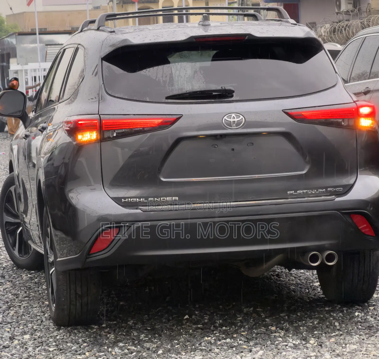 Toyota Highlander Platinum 2021 Gray