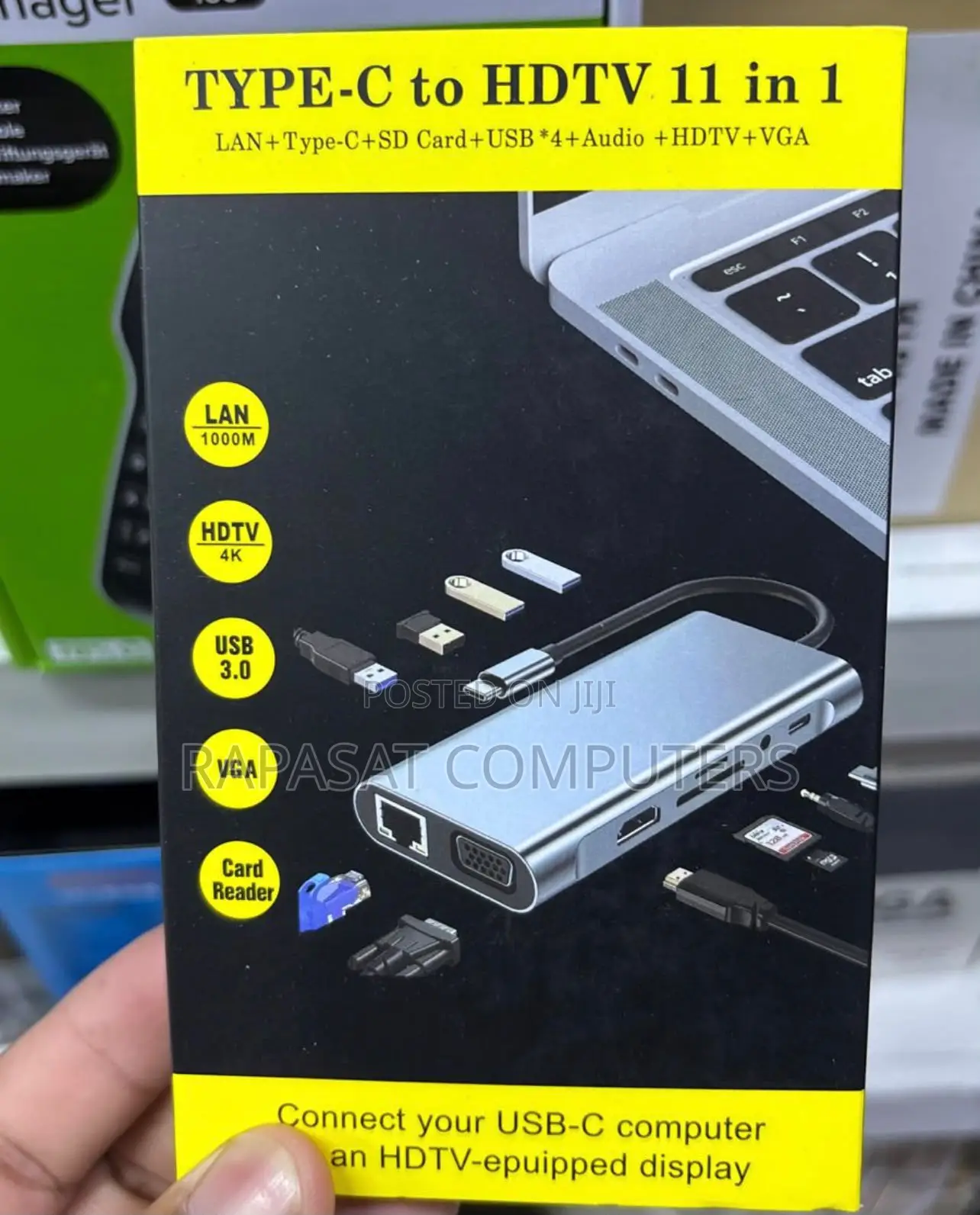 Type-C to HDTV 11 in 1