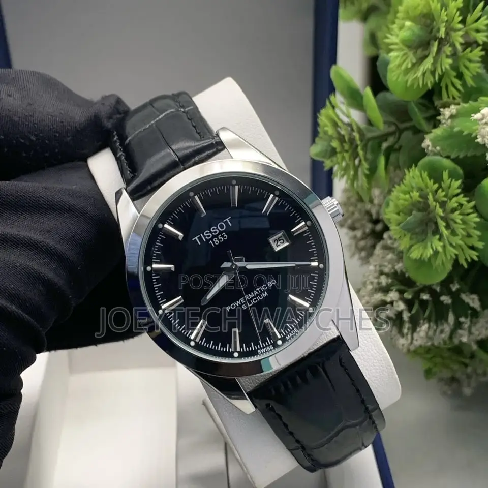 Tissot Simple Analog Watch With Genuine Leather Strap