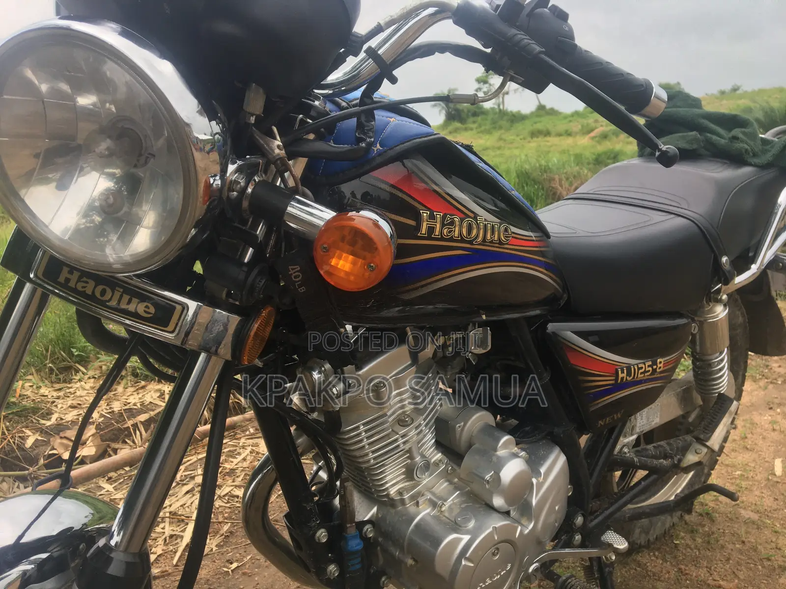 New Haojue HJ125-8K 2026 Black