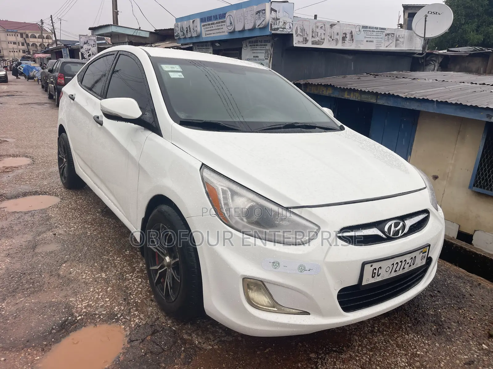 Hyundai Accent GLS 2013 White