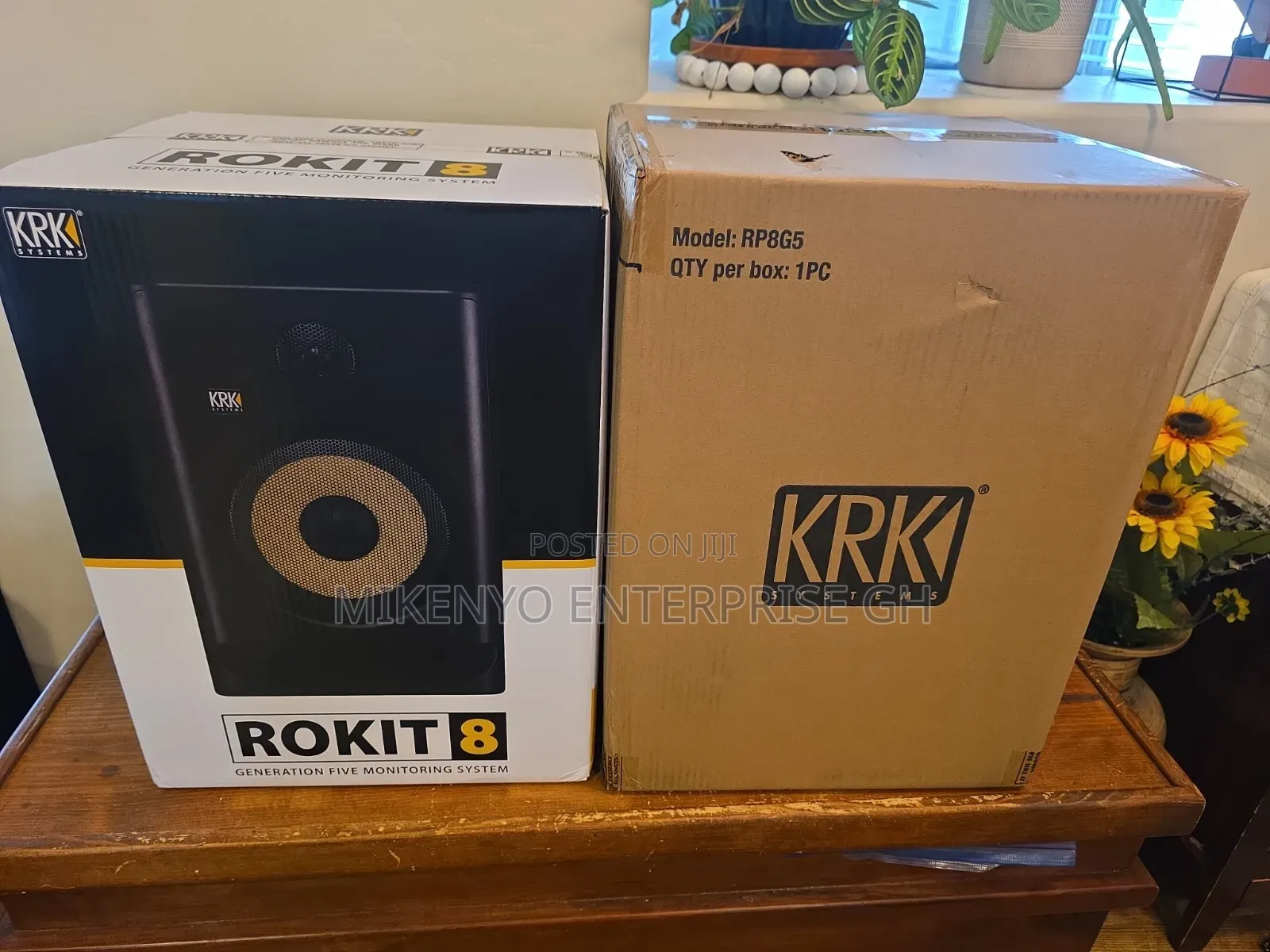 KRK Rokit 8 G5 Studio Monitors.