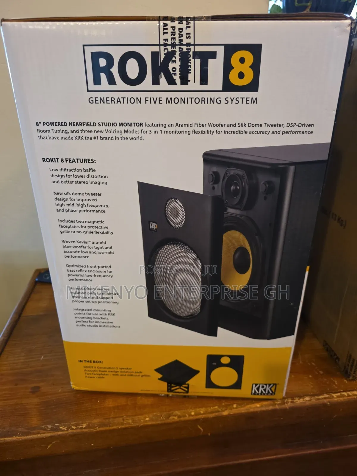 KRK Rokit 8 G5 Studio Monitors.