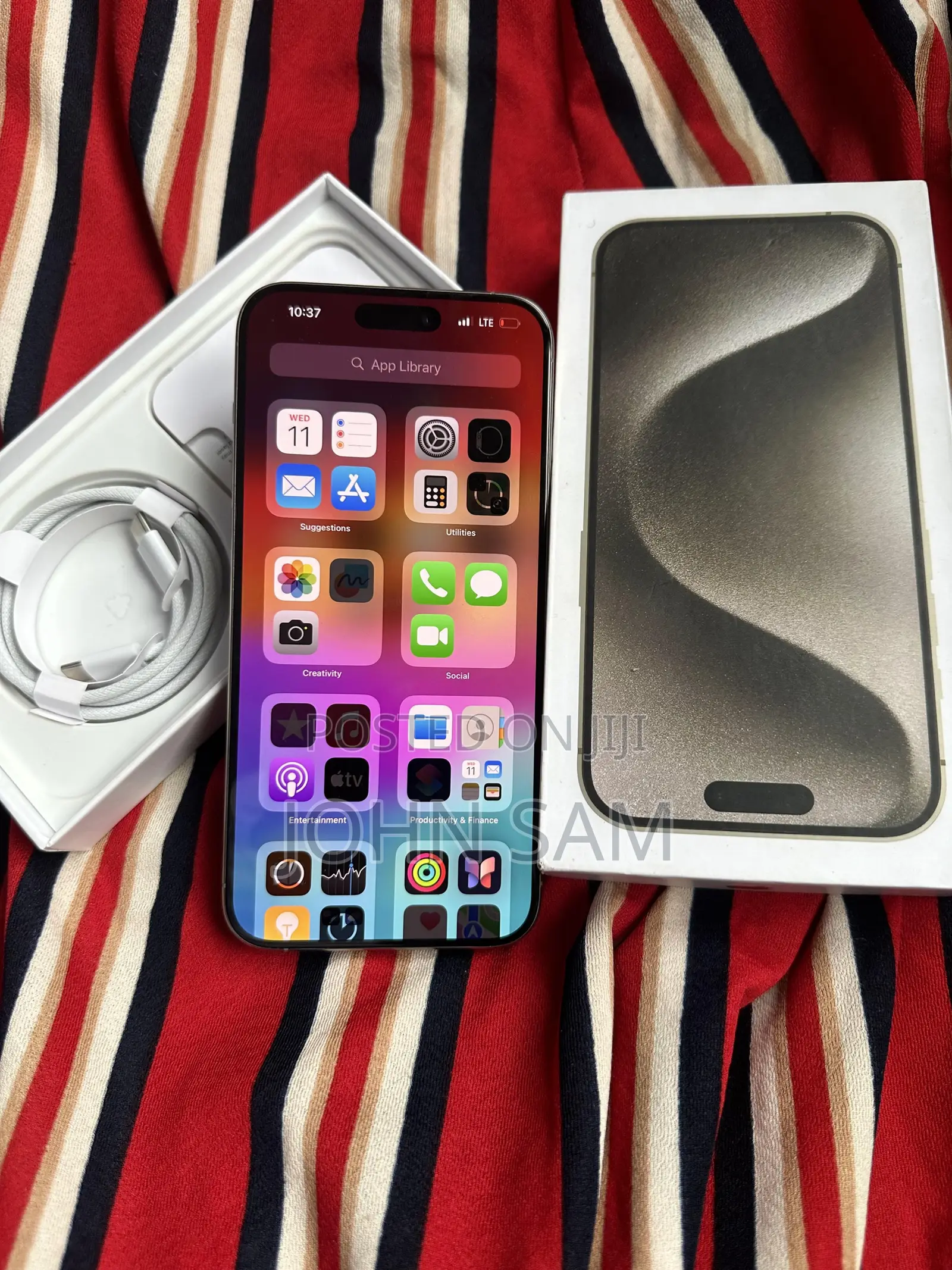 Apple iPhone 15 Pro Max 256 GB Silver