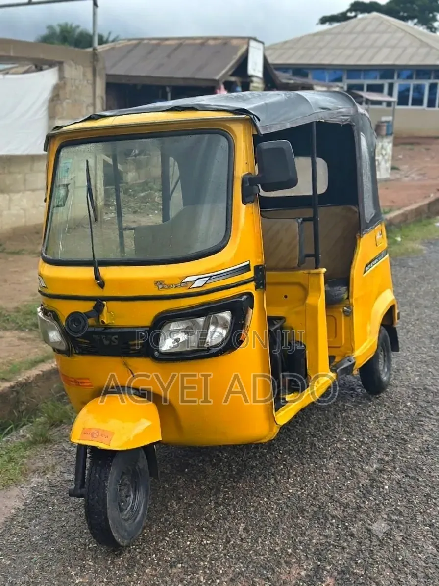 TVS King Deluxe Plus iTouch Start 2024 Yellow