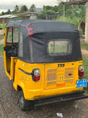 TVS King Deluxe Plus iTouch Start 2024 Yellow