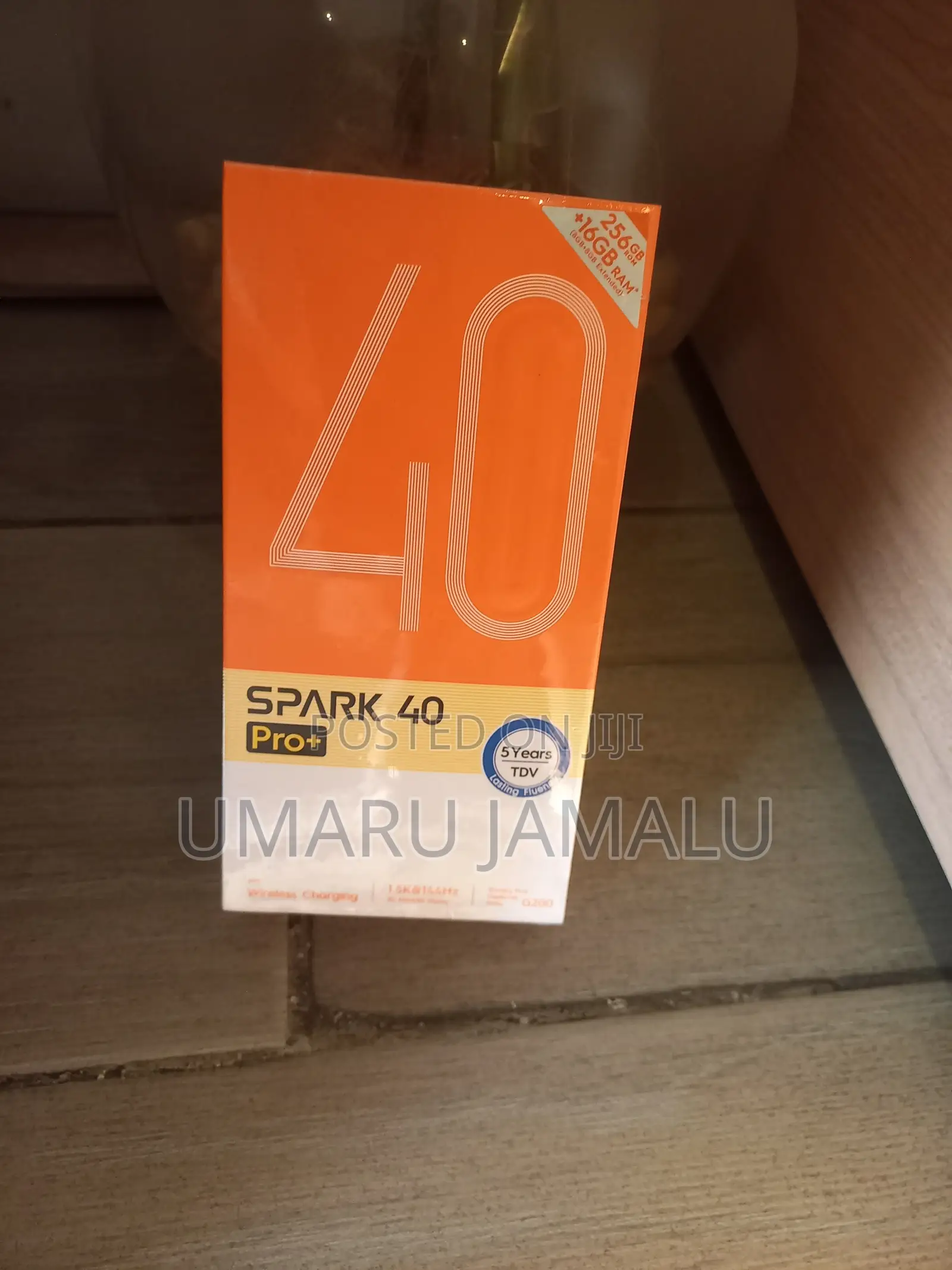 New Tecno Spark 40 Pro+ 256 GB Gray