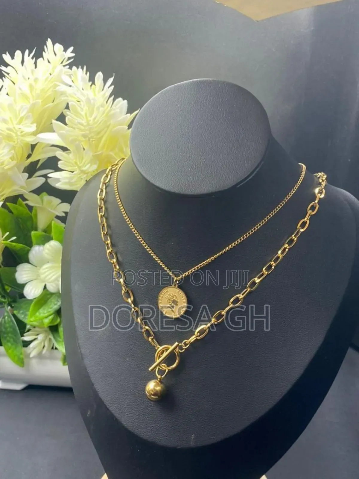 2-in-1 Ladies Necklace – Elegant Layered Necklace for Women