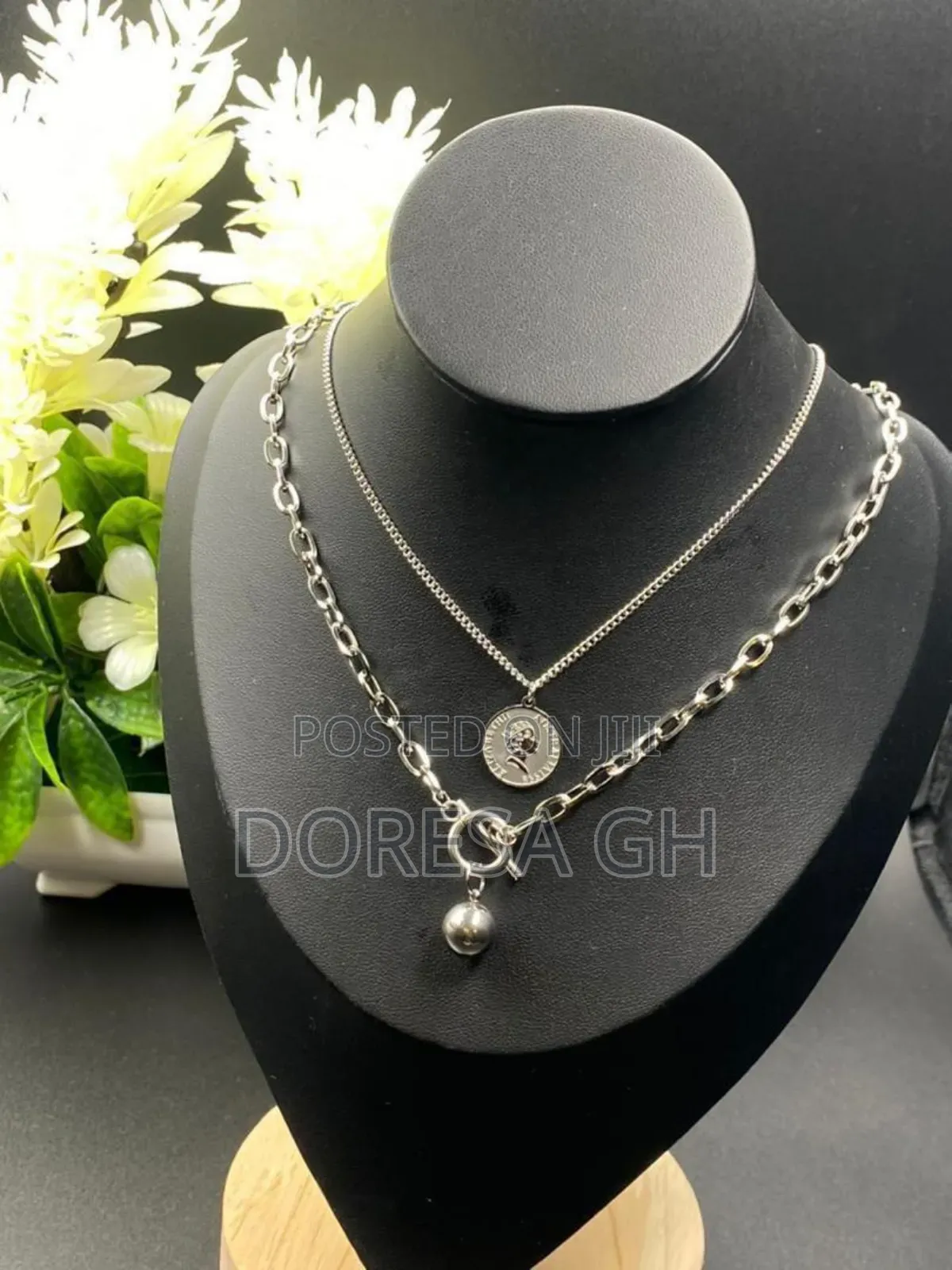 2-in-1 Ladies Necklace – Elegant Layered Necklace for Women