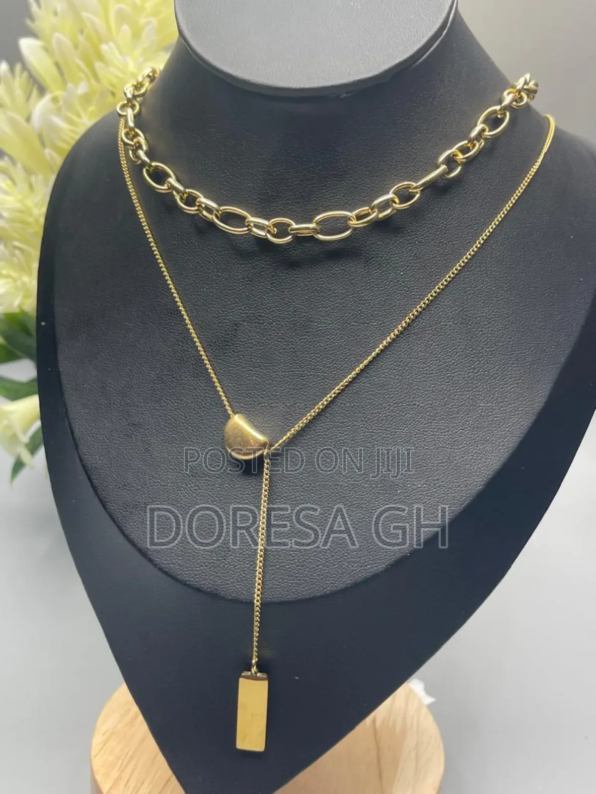 2-in-1 Ladies Necklace – Elegant Layered Necklace for Women