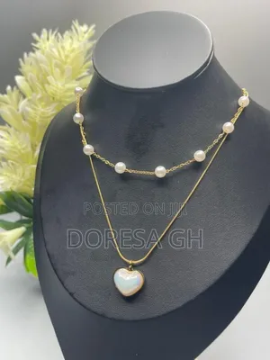 Ladies Pearl Necklace – Elegant Necklace for Women