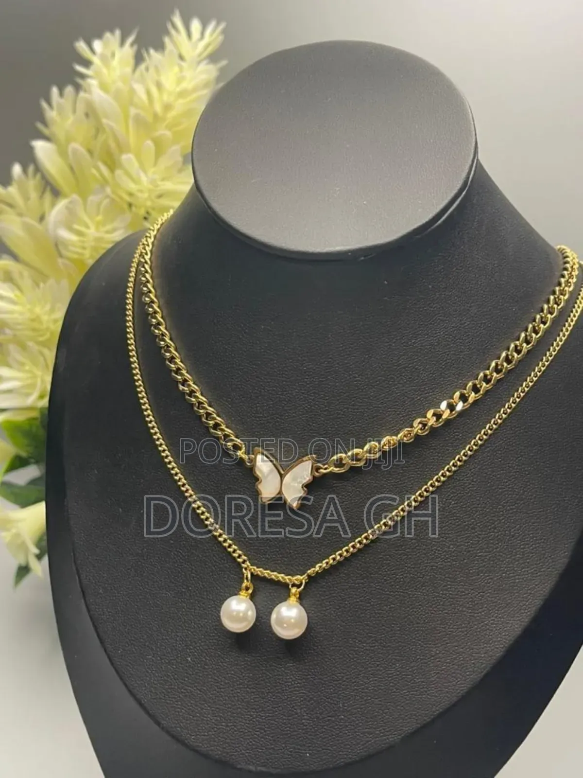 Ladies Pearl Necklace – Elegant Necklace for Women