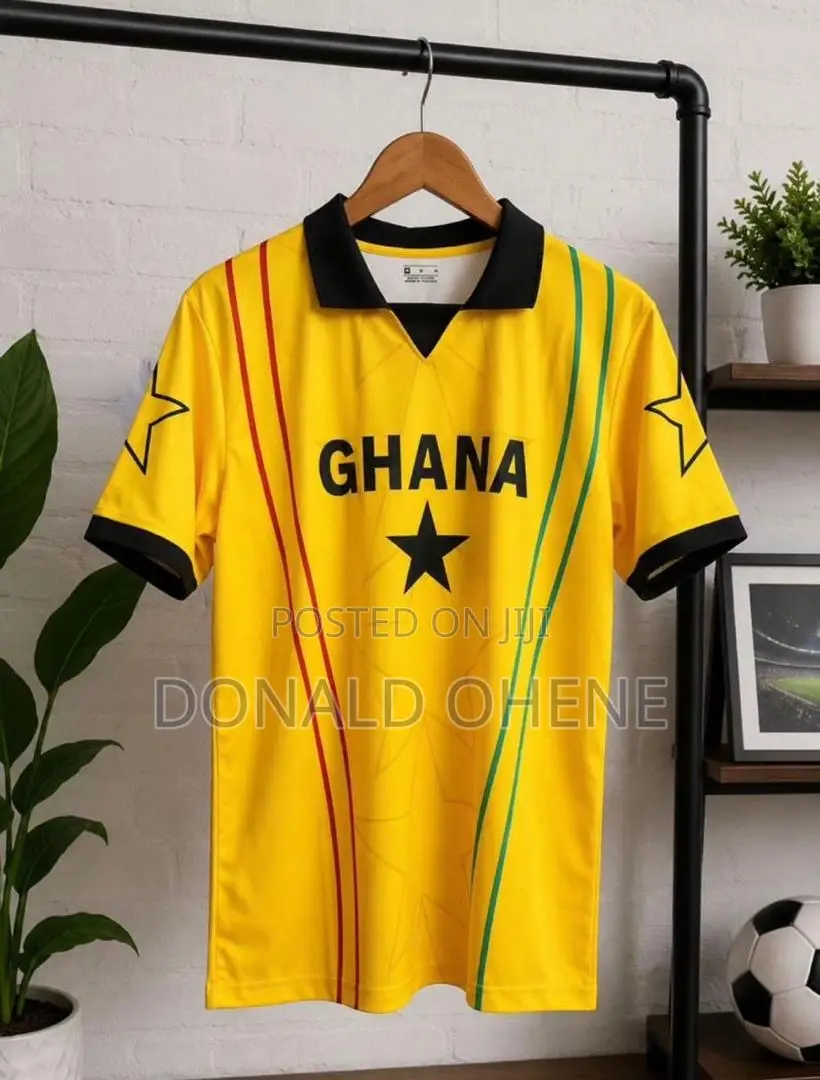 Ghana Concept Jersey Away Star