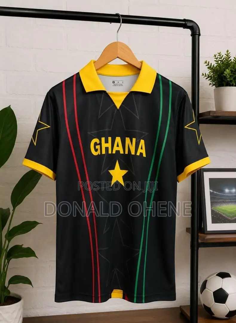 Ghana Concept Jersey Black Star
