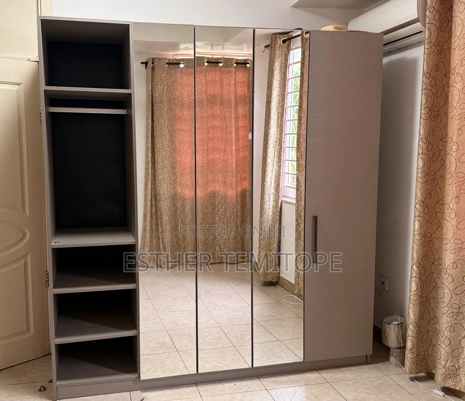 Modern Freestanding Wardrobe