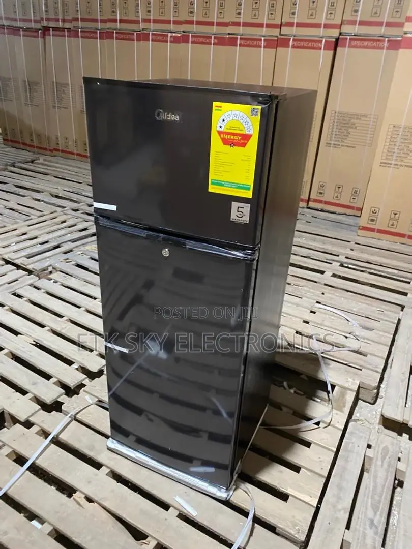 Quality Midea 207liters Double Door Top Freezer