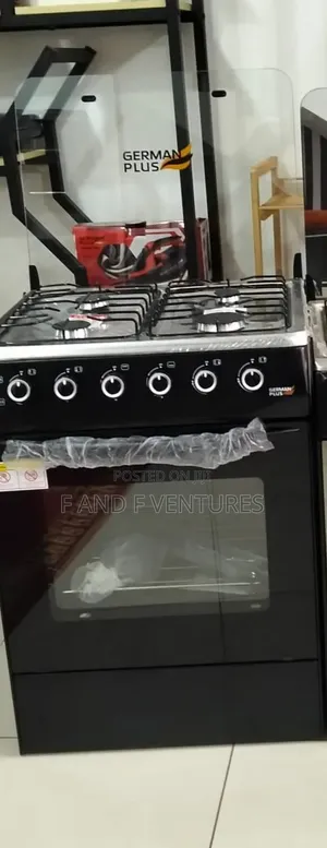 German Plus 60x60 4-burner + Grill
