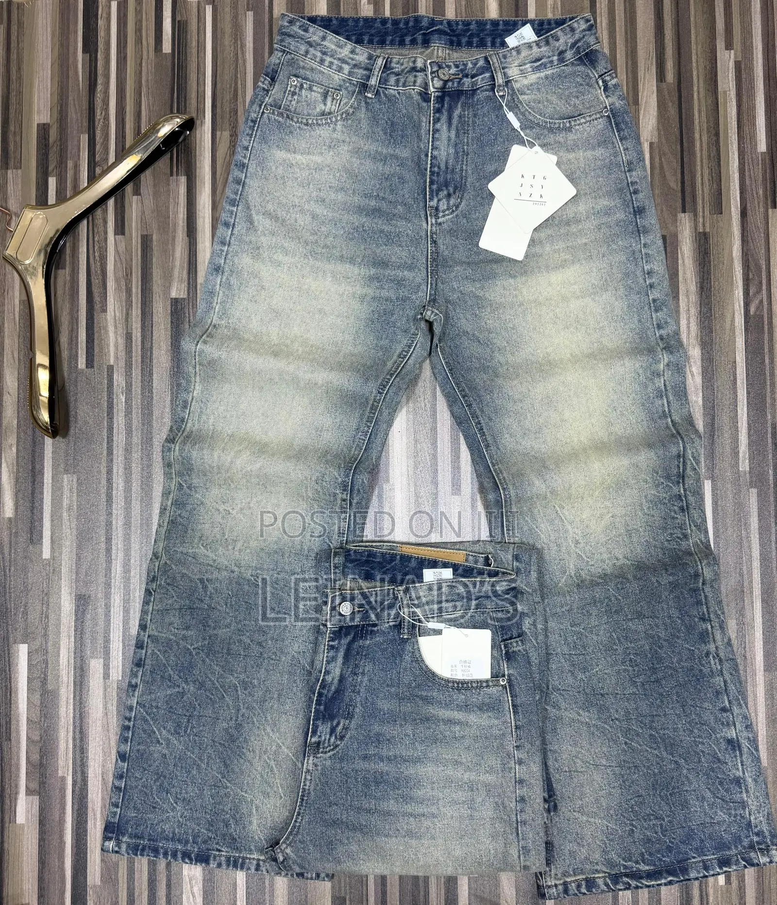Must-have Vintage Vibe Wide-leg Jeans (