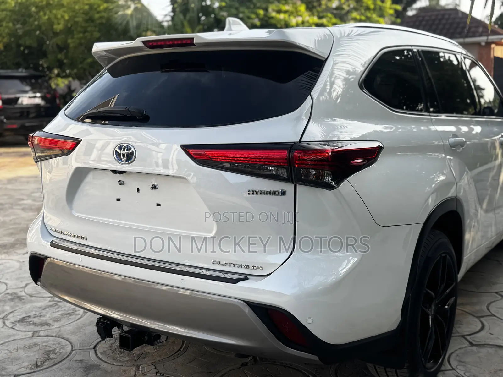 Toyota Highlander Platinum 2021 White