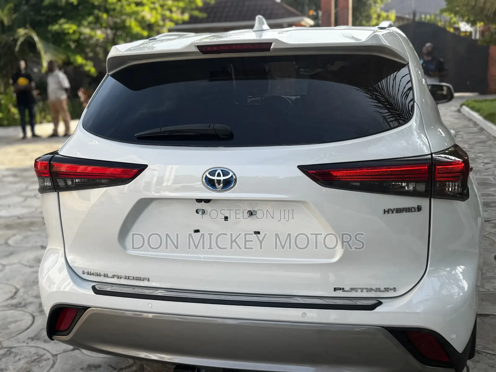Toyota Highlander Platinum 2021 White