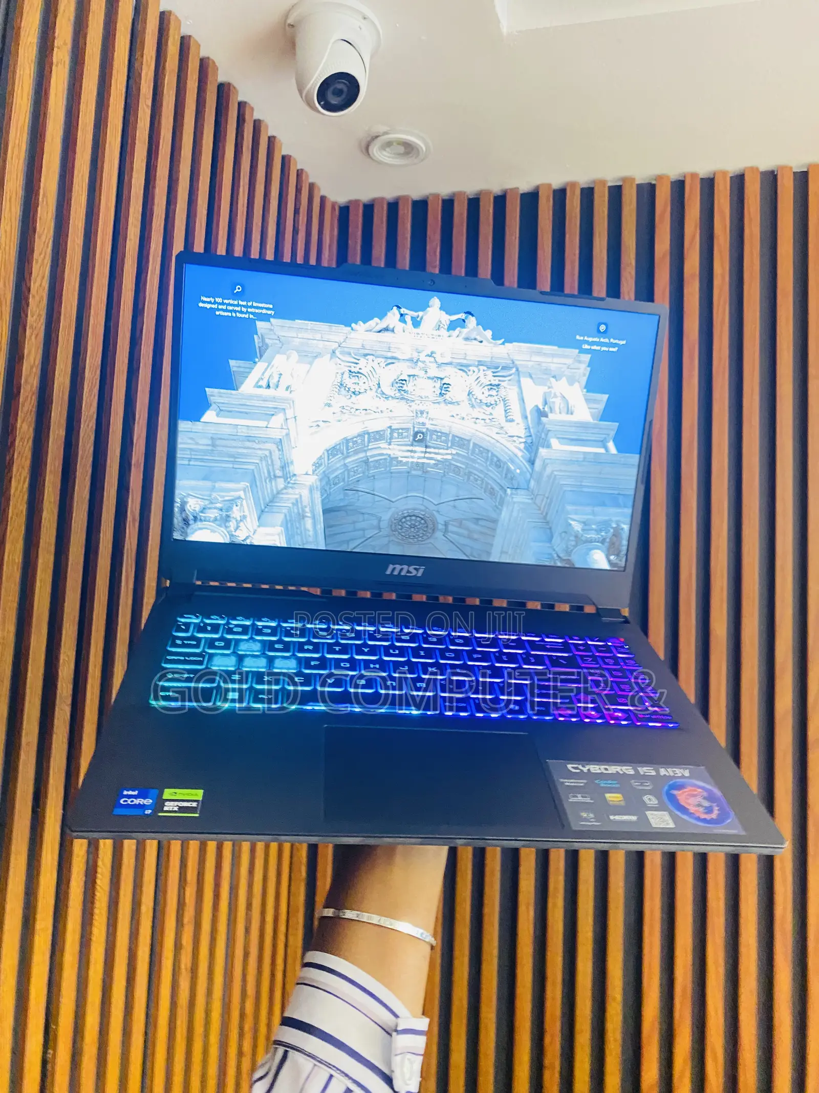 Laptop MSI Cyborg 15 16GB Intel Core i7 SSD 512GB