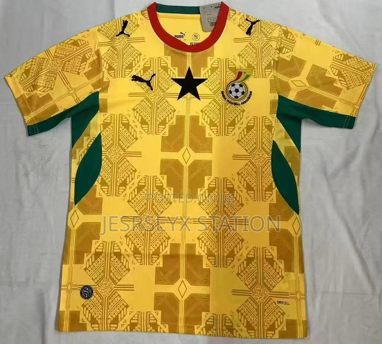 Ghana 2026 Yellow Jersey