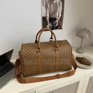 Leather Small Duffle Bag