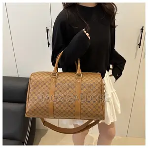 Leather Small Duffle Bag