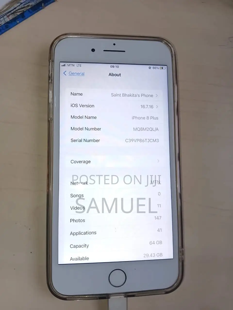 Apple iPhone 8 Plus 64 GB White