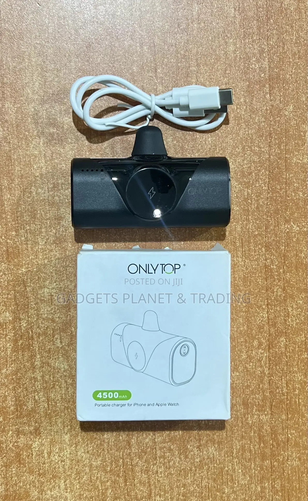 Mini Power Bank for Type C Phones and Iwatch Wireless Charging - S7