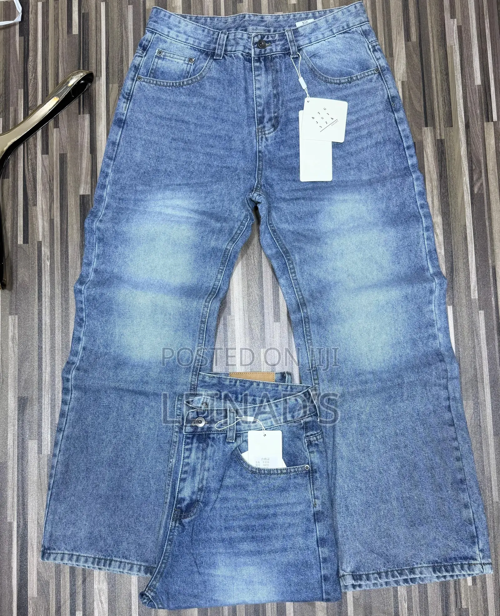 Brand New Wide Leg Blue Jeans