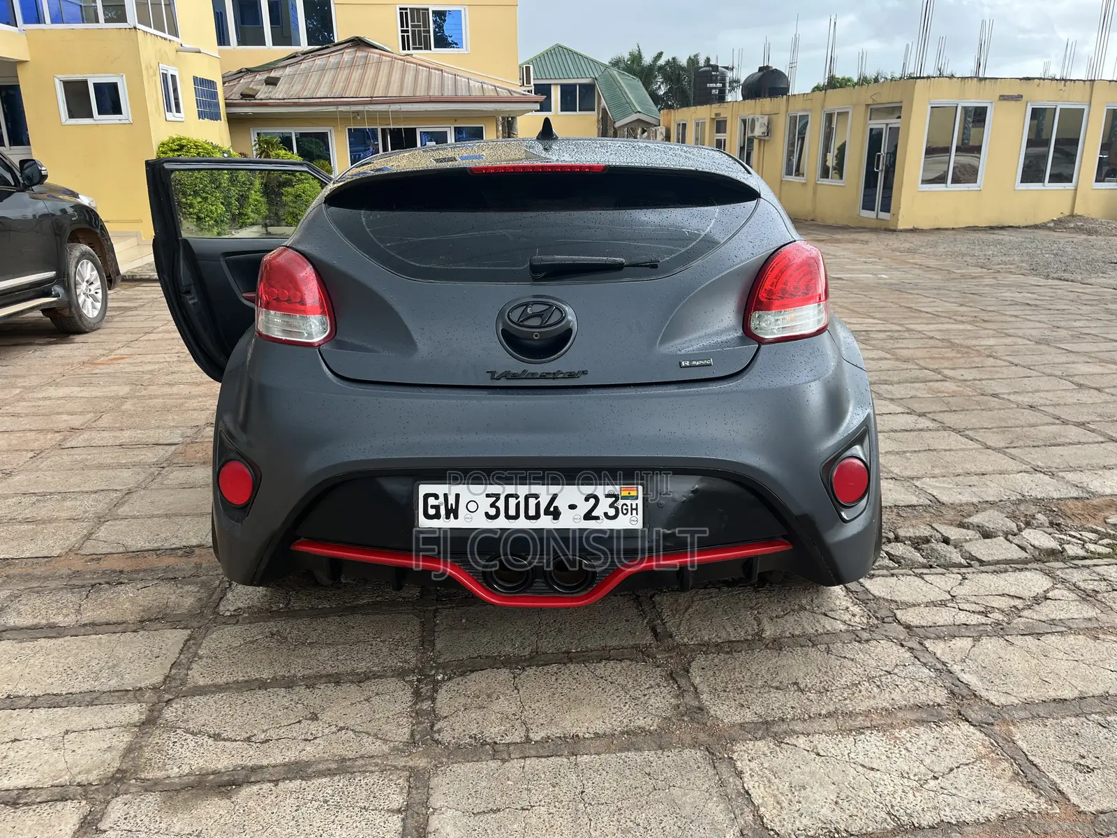 Hyundai Veloster 2015 Matt Black