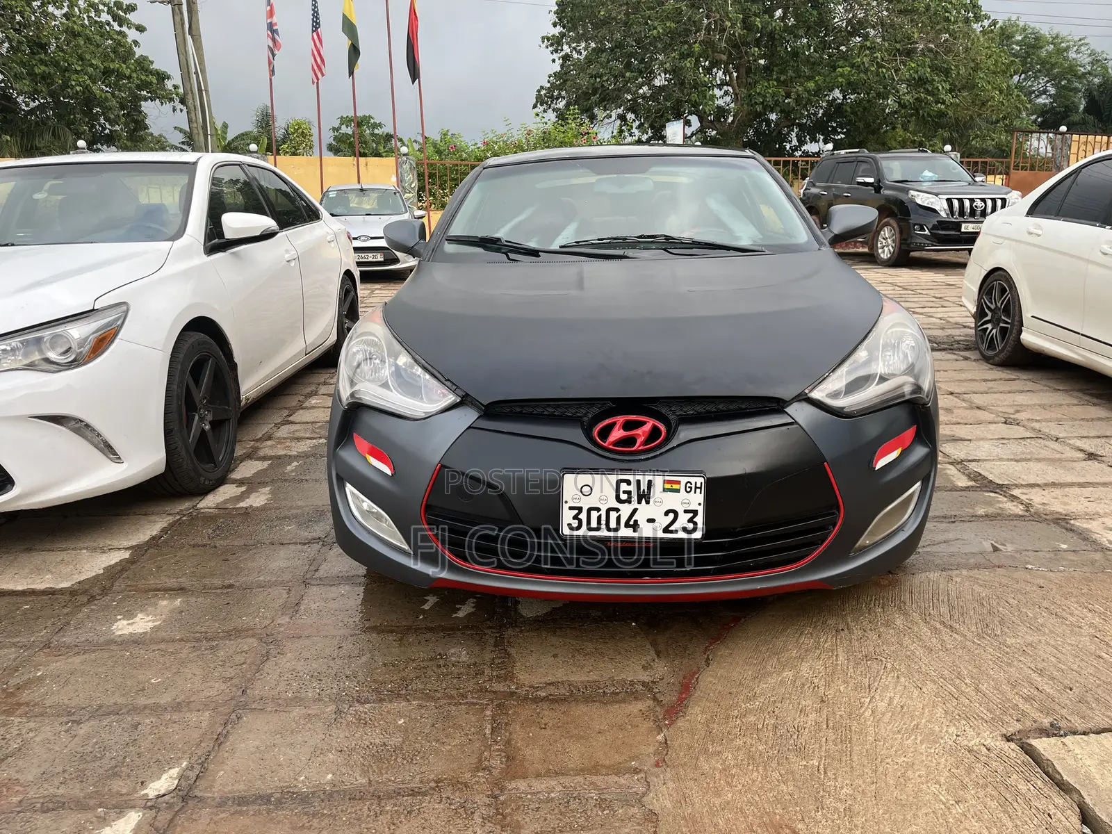 Hyundai Veloster 2015 Matt Black